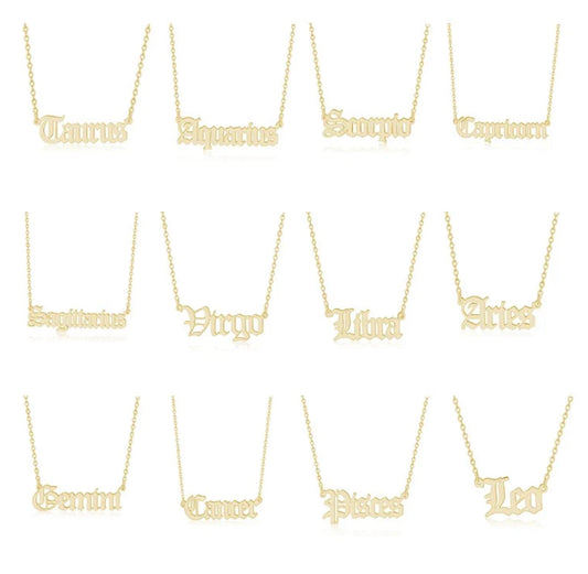 Zodiac necklace