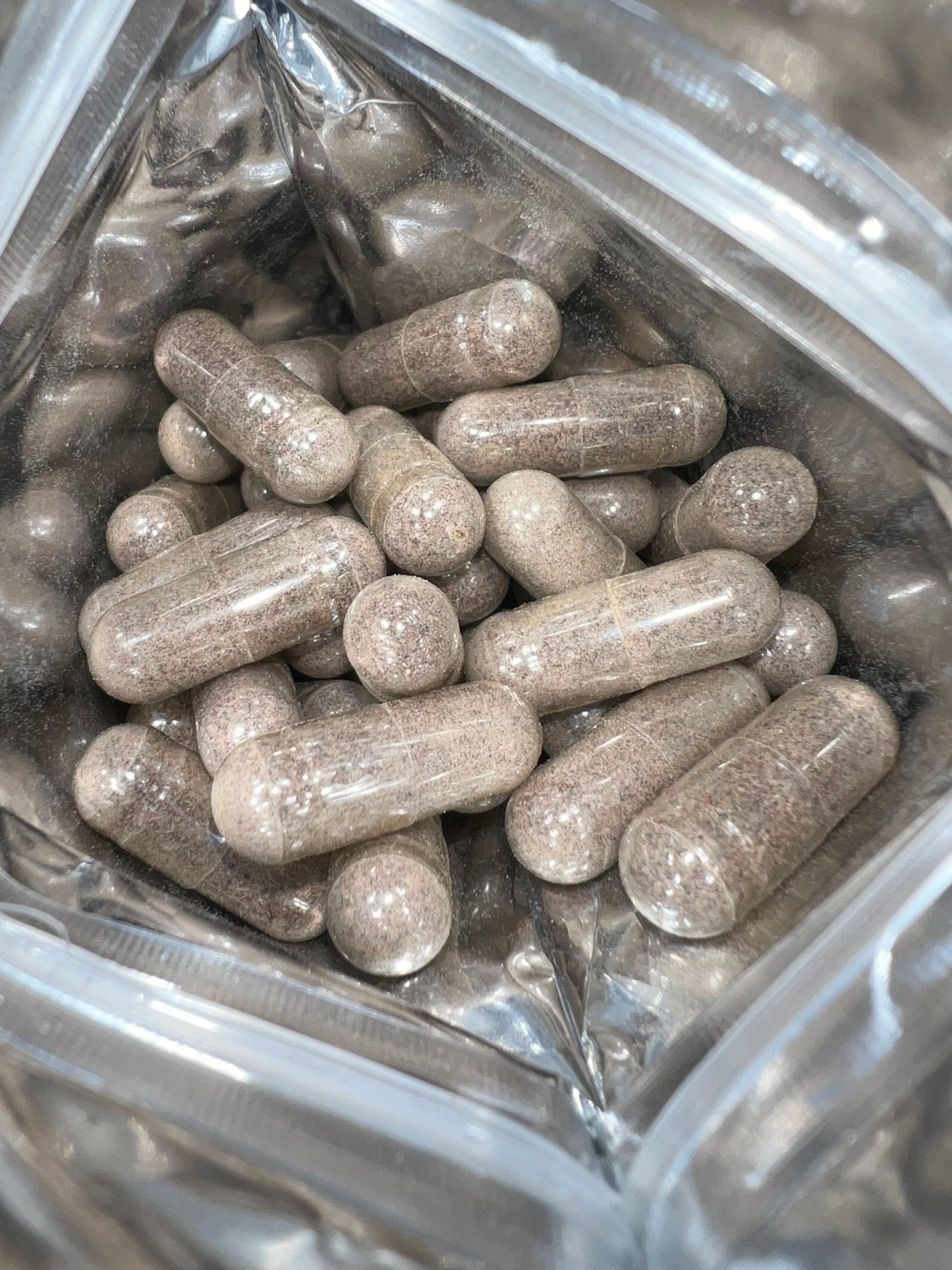 Vegan purple sea moss capsules