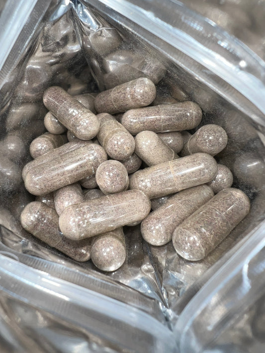 Vegan purple sea moss capsules