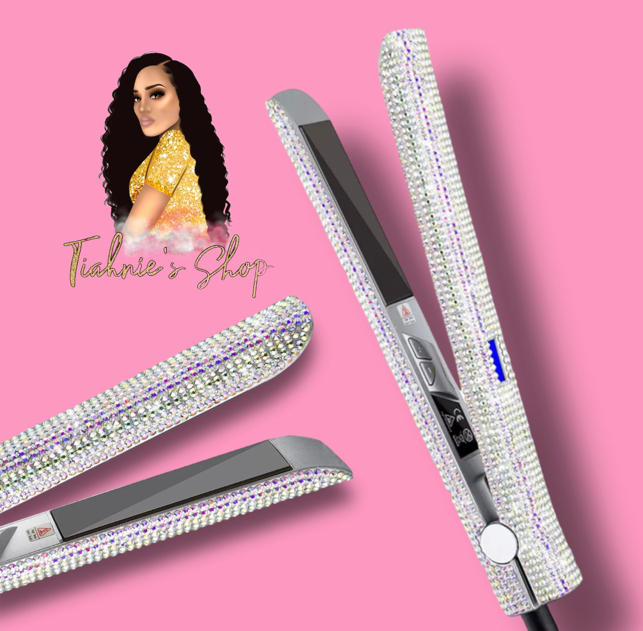 Diamond Flat iron 1”