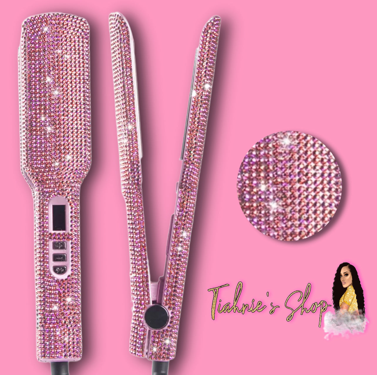 Diamond Flat Iron 2”