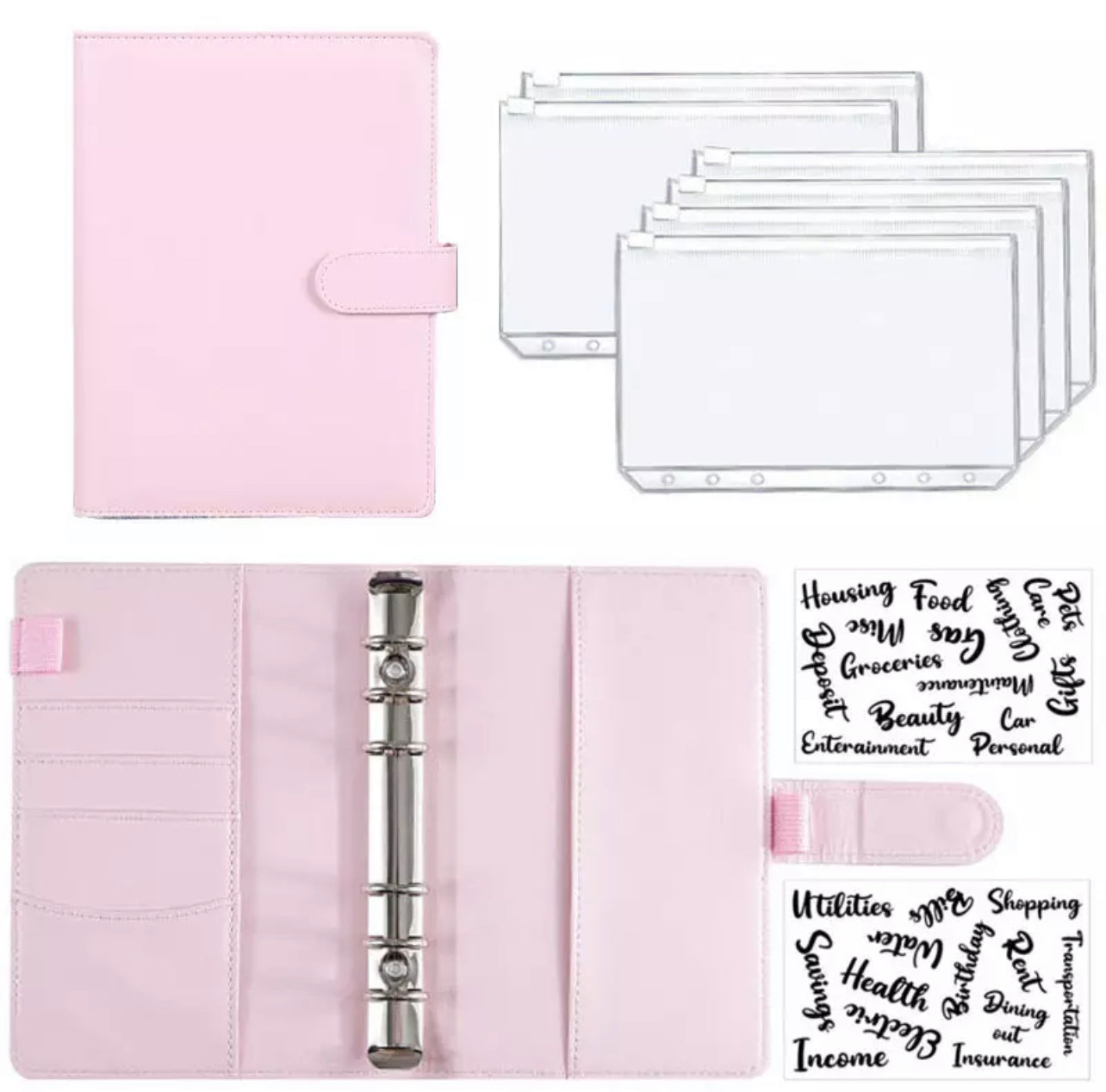 Budget binder(pink)