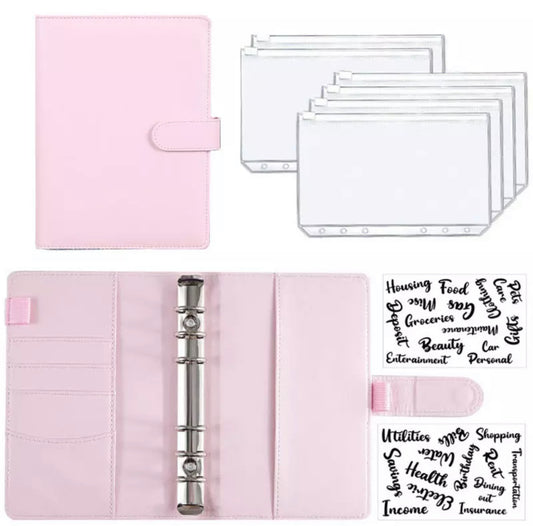Budget binder(pink)