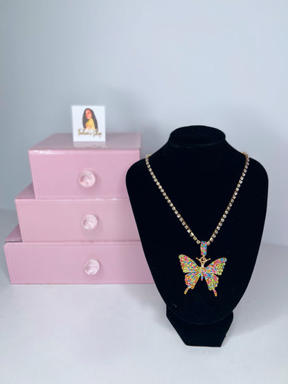 Butterfly necklace