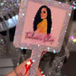 Tiahnie’s bling hand mirror