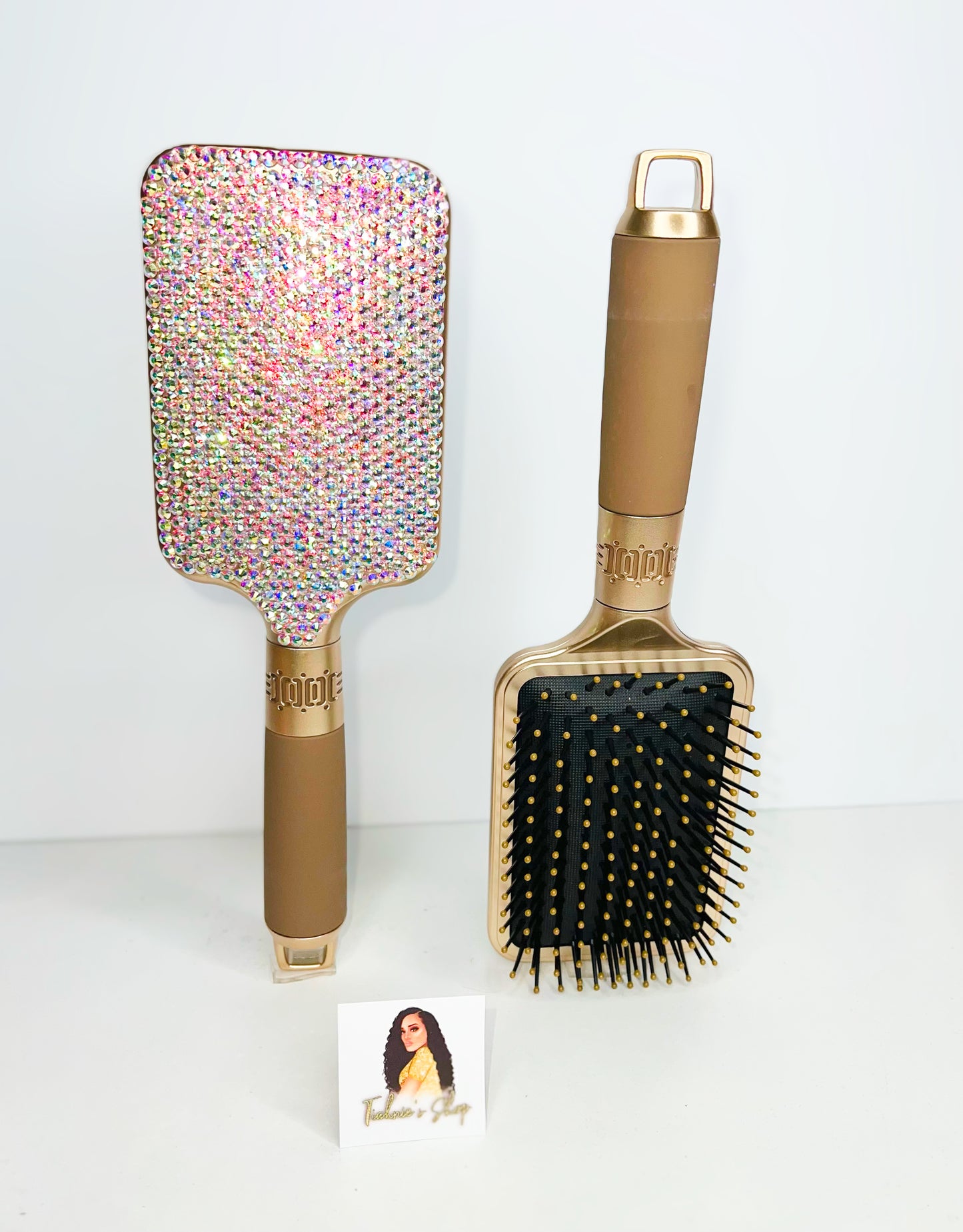 Bling hair brush